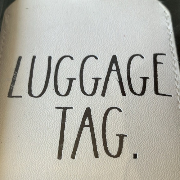 Rae Dunn: White Passport Cover & Luggage tags- new in box - Picture 14 of 16